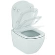 GEBERIT - Pack WC Bati Geberit  Duofix + Cuvette Ideal Standard Tesi Aquablade + Plaque de commande Sigma20 Blanc chrome + bati support - vignette