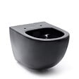 SWISS AQUA TECHNOLOGIES - Swiss Aqua Technologies WC suspendu sans bride SAT Infinitio avec abattant softclose, Noir mat (SATINF011RREXPBKM) - vignette