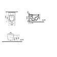 VITRA - Vitra  WC sans bride S60, fixations invisibles + Abattant softclose, Blanc (7510-003-6288) - vignette