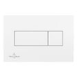 VILLEROY & BOCH - Pack WC bâti-support Villeroy & Boch + WC SAT sans bride + Abattant softclose + Plaque blanche + Set d'habillage - vignette