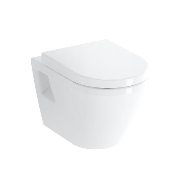 VITRA - Integra WC suspendu + Abattant en Duroplast (7063-003-6286) - large