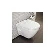 VILLEROY & BOCH - Pack WC bâti-support Villeroy & Boch + Cuvette Vitra S50 + Abattant softclose + Plaque blanche (ViConnectS50-2) - vignette