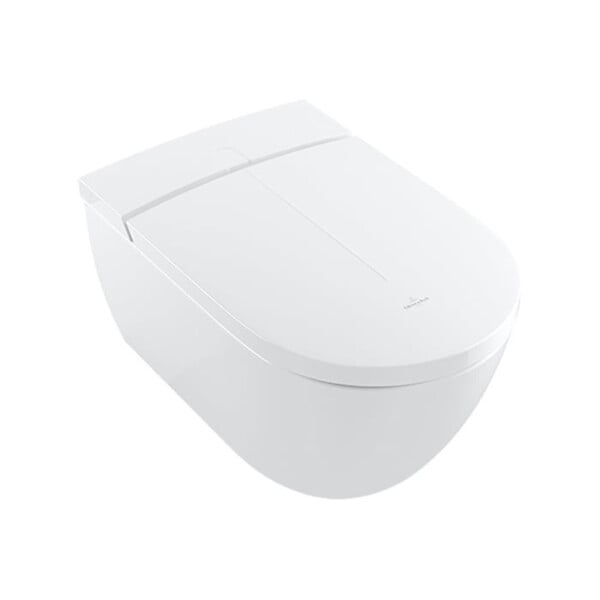 VILLEROY & BOCH - ViClean-I 200 WC lavant suspendu sans bride CeramicPlus avec abattant SoftClose et DirectFlush, blanc (V0E200R1) - large