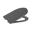 GEBERIT - Pack WC Bati-support Geberit + WC Roca Inspira onyx sans bride fixations invisibles + Abattant softclose + Plaque noire (GebInsp - vignette