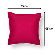 SOO  SANTAI - Coussin piscine flottant 65 × 65 × 25 cm intérieur / extérieur SANS billes de polystyrène – Rose (CF6565-3) - vignette