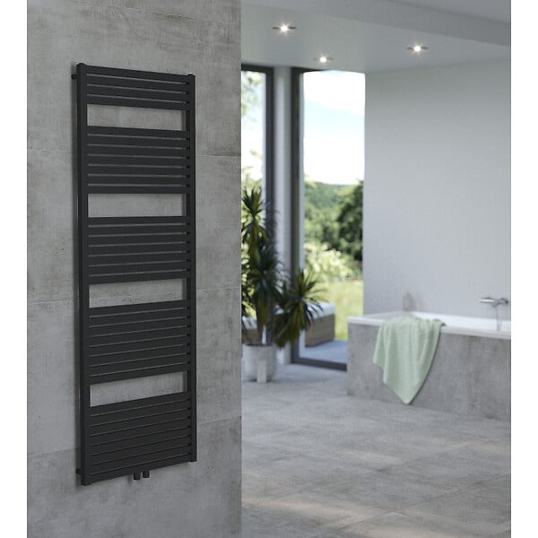 SIKO - Sèche serviette Thermal Trend noir 169x60 cm (KH6001690SBL) - large