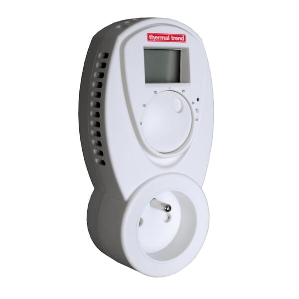 SIKO - Thermal Trend SKV Thermostat pour sèche-serviette, blanc (SKVTERMOSTAT) - large