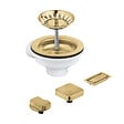 GROHE - Kit vidage avec excentreur pour évier à 1 cuve, or (G40996GN0) - vignette