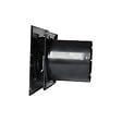 CATA - Cata E-100 GT BK Aérateur axial temporisé, Fonction standard, Plaque avant en verre, noir (00900502) - vignette