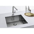 FRANKE - Franke Maris - Évier de cuisine sous plan 540×440 mm avec trop-plein, en acier inoxydable (MRX110-50) - vignette