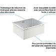 GROHE - Grohe Kit Evier de cuisine K700 sous-plan 540x440mm Acier inoxydable + Mitigeur Bauloop Col de cygne, Chrome (31574SD1-SET1) - vignette