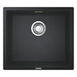 GROHE - Grohe Kit Evier Quartz Noir Granite K700 417 x 366mm + Mitigeur Minta Noir col de cygne pivotant à 360° (31653AP0-SET6) - vignette