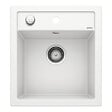 BLANCO - Evier DALAGO 45 PuraDur en Silgranit avec vidage automatique 46.5x51cm, Blanc (517160) - vignette