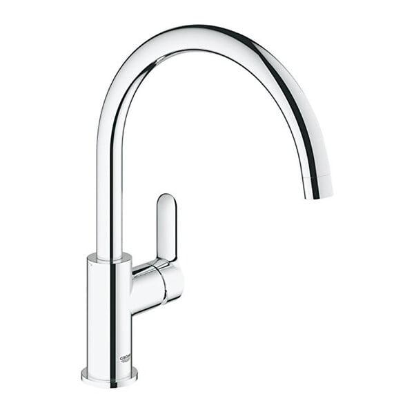 SWISS AQUA TECHNOLOGIES - Swiss Aqua Technologies 56,5x51cm évier avec égouttoir réversible en granite à encastrer + mitigeur monocommande, jasmin (SATSINKGQQ100J-SET) - large
