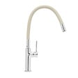 SWISS AQUA TECHNOLOGIES - Swiss Aqua Technologies 76x44 cm évier avec égouttoir réversible en granite à encastrer + mitigeur aérateur Neoperl®, jasmin (SATSINKGE3J-SET1) - vignette