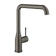 SWISS AQUA TECHNOLOGIES - Swiss Aqua Technologies /Grohe, Set Aurum Évier de cuisine encastrable inox, 68x45x21 cm + Essence Mitigeur monocommande, Gun Metal brossé - vignette