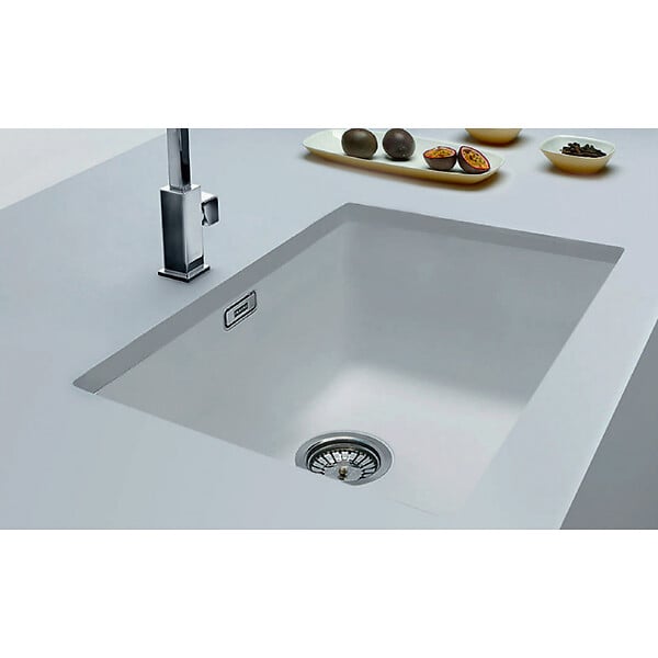 FRANKE - Franke Sirius - SID 110-50 Tectonite® Blanc Polaire Evier Sous-Plan - large