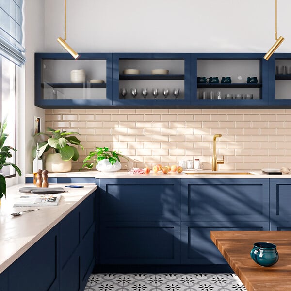 CERAMIA - Ceramia Timeless Évier de cuisine sous plan inox 304, 1 bac , 55x45x21 cm, Or brossé PVD - large