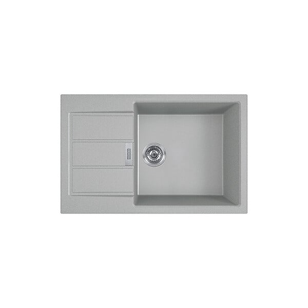 FRANKE - Franke SIRIUS - 2.0 S2D 611-78 Tectonite® Evier à encastrer avec bac XL Gris - large