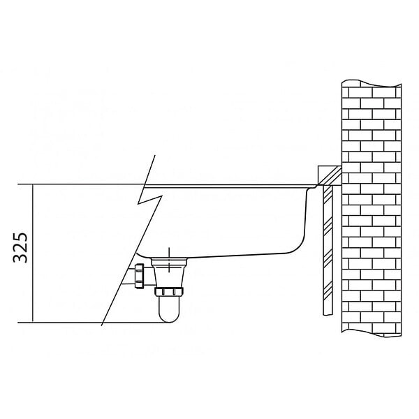 FRANKE - Franke Kubus 2 KNG 110-62 Fragranit+ Évier de cuisine sous-plan Onyx - large