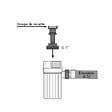 COMAP - Siphon cliquetable Comap - avec  bague déflecteur - à visser - 1' - vignette