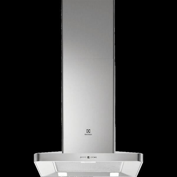 ELECTROLUX - Hotte cheminée, classe énergétique B, 109x59,8x50 cm, chrome brossé (EFF60560OX) - large