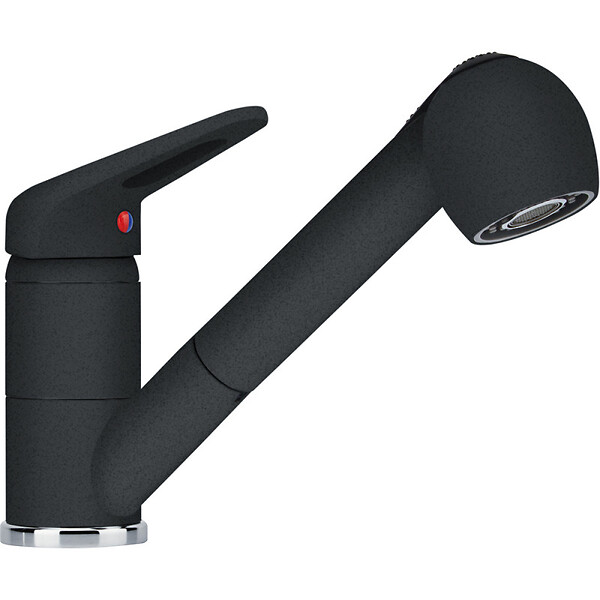 FRANKE - Franke Novara Plus mitigeur cuisine avec douchette extractible onyx (115.0470.675) - large