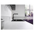 HANSGROHE - Talis M54 Mitigeur de cuisine 270, avec douchette extractible 1 jet, Noir mat (72808670) - vignette