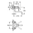 GROHE - EUROSMART Mitigeur monocommande d'évier, Chrome(31391003) - vignette