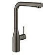 GROHE - Grohe Essence Mitigeur monocommande Evier Hard Graphite brossé (30270AL0) - vignette