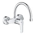 GROHE - EUROSMART Mitigeur Monocommande d'évier, Chrome (32482003) - vignette