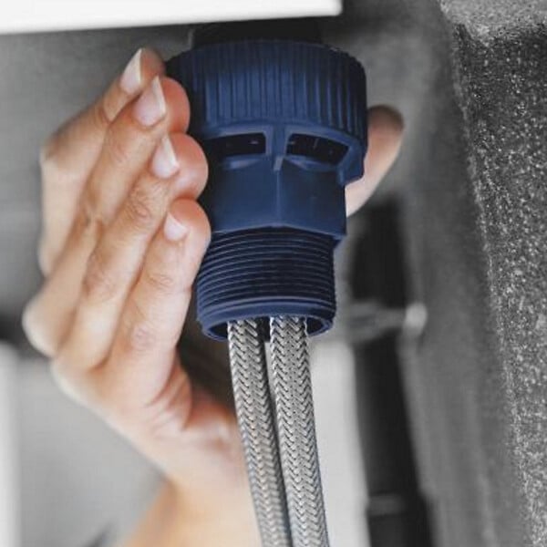 GROHE - Grohe Mitigeur monocommande évier avec Limiteur de débit, Chrome (MM300030007001) - large