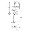 GROHE - Grohe ESSENCE NEW - Mitigeur monocommande d'évier SuperSteel (30294DC0) - vignette