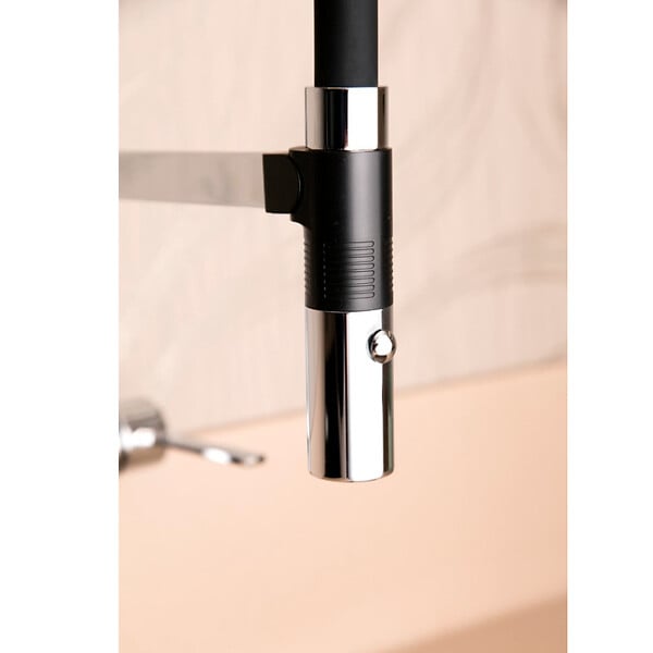 SIKO - Mitigeur de cuisine avec bras en silicone et fixation magnétique, Noir (SIKOBSD176) - large