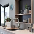 HANSGROHE - Hansgrohe Focus M42 Mitigeur de cuisine 220, 1 jet, bec orientable à 360°, chromé - vignette
