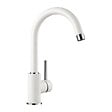 BLANCO - Blanco Mitigeur MIDA en Silgranit avec col de cygne orientable à 360°, Blanc  (519418) - vignette