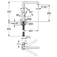 GROHE - Essence Mitigeur monocommande Evier chrome (30269000) - vignette