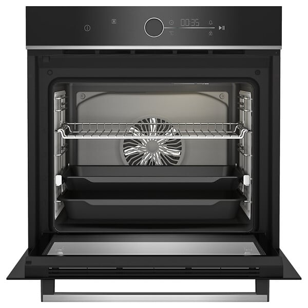 BEKO - Beko Four encastrable 72L bPRO500, nouvelle technologie AeroPerfect avec chaleur pulsée 3D, catalyse (BBIM13400XCS) - large