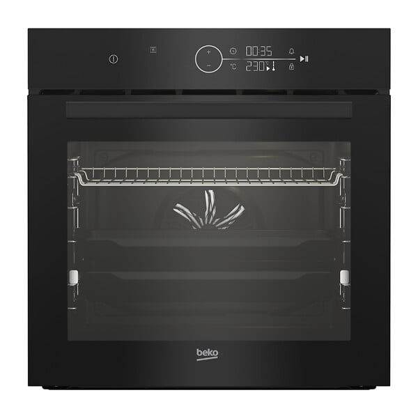 BEKO - Beko Beyond Four encastrable 72 L classe A+, AeroPerfect™ 3D, écran tactile, 10 fonctions, sécurité enfant, noir (BBIM17400BDS) - large
