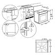 ELECTROLUX - Electrolux Four encastrable Série 600 72 l, nettoyage facile AquaClean, cuisson sur plusieurs niveaux, 8 fonctions cuisson (EOF3H40X) - vignette