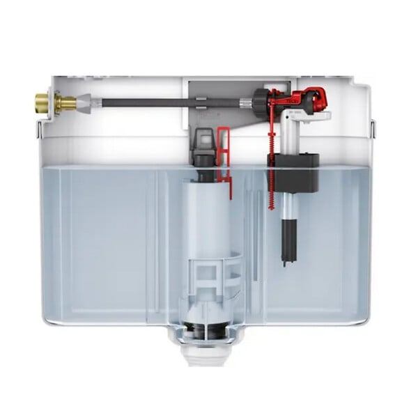 TECE - Robinet flotteur F 10 compatibilité universelle pour réservoirs encastrés et suspendus (9820353) - large