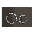 GEBERIT - Plaque de déclenchement sigma 21, Verre noir (115.884.SJ.1) - vignette