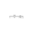 HANSGROHE - Logis Universal Support de rouleau double, Chrome (41717000) - vignette
