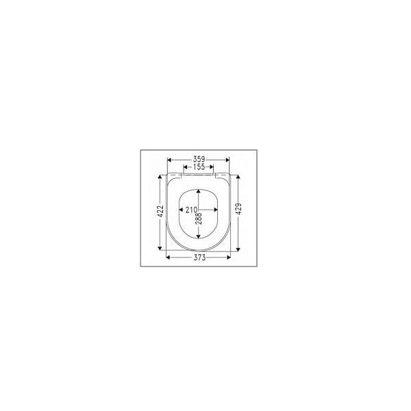 VILLEROY & BOCH - Villeroy & Boch Abattant WC architectura declipsable avec frein de chute (98M9C101) - large