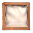 GLASSBLOCKS - Luxfera brique de verre 19x19x8 cm, Rose transparent brillant (1908WPINK) - vignette