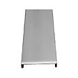 GLASSBLOCKS - Glassblocks Barre de finition pour briques en verre 8x1x200 cm, inox brossé (GBLNEREZKN2M) - vignette