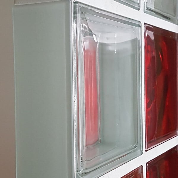 GLASSBLOCKS - Glassblocks Luxfera brique de verre 19x8 cm, blanc brillant (GBZAKONSKLO) - large