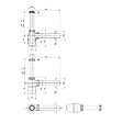 SIKO - Siko Multi siphon de lavabo 5/4″ DN40, pour mitigeur monocommande avec système de vidage, blanc (E560) - vignette