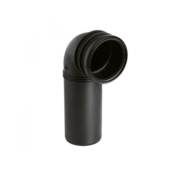 GROHE - Sortie coudée PP DN 90 avec raccord (42327000) - large