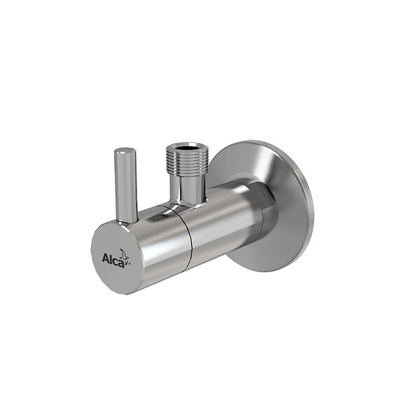 ALCA - Vanne d'angle avec filtre 1/2 "× 3/8", ronde (ARV001) - large